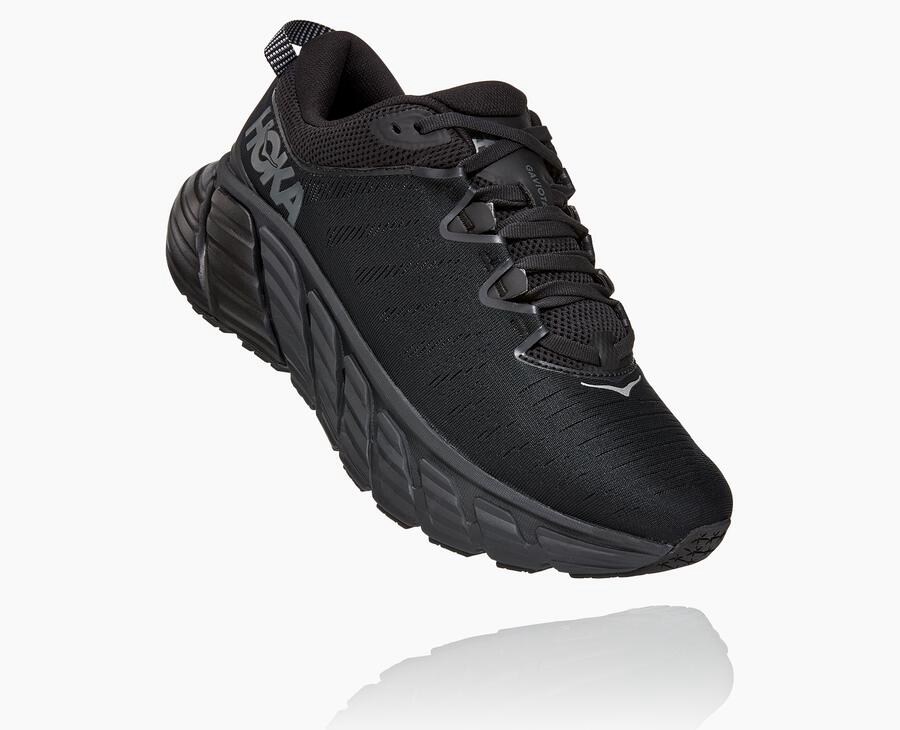 Hoka One One Koşu Ayakkabısı Erkek Siyah - Gaviota 3 - RL2041896